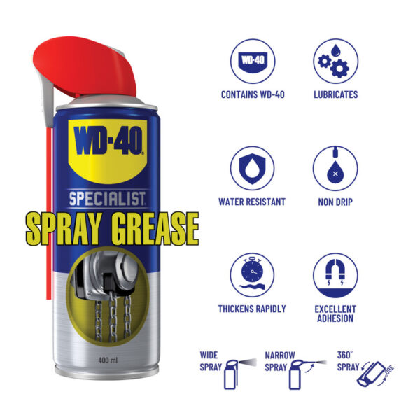 WD-40 Specialist Spray Grease 400ml