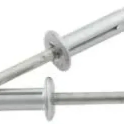 Allstar ALL18184 Sm Hd Rivet 250Pk Silver Flange Type Alum Mandrel