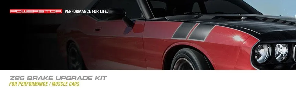 muscle car brakes, performance brakes, performance brake kit, muscle car brake kit