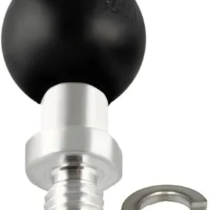 RAM MOUNTS 1" Ball Connected to a 3/8"-16 Threaded Post RAM-B-236-SEC1U Black