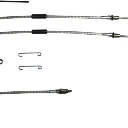 The Right Stuff RSBCC01 Brake Cable Set with Hardware (Powerglide or Manual)