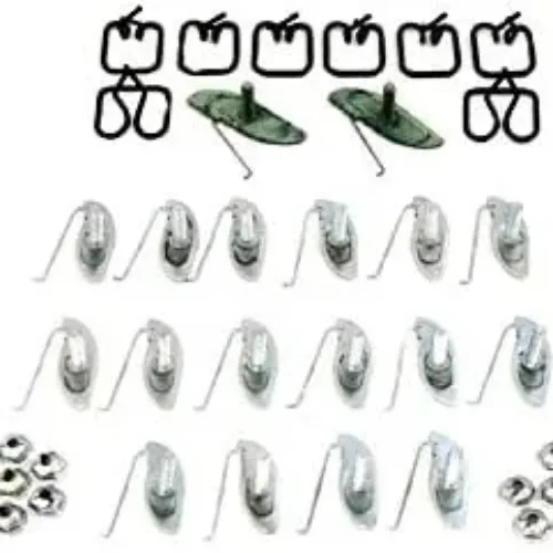 Danchuk 268 Bel Air Front Fender Molding Clip Set