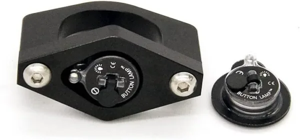 Wireless LED Roll Bar Light Mount (Black)