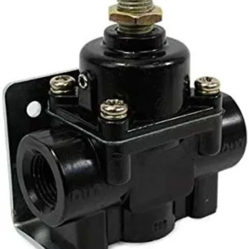 TSP Black 1-4 PSI Fuel Pressure Regulator JM1055BK