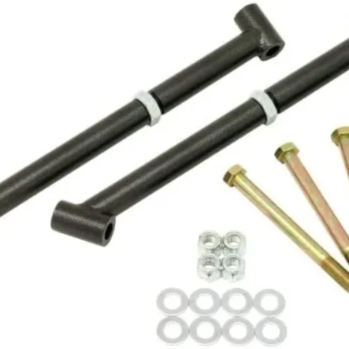 BMR Suspension RB002H Control arm reinforcement braces Black Hammertone 1964-1967 A-Body