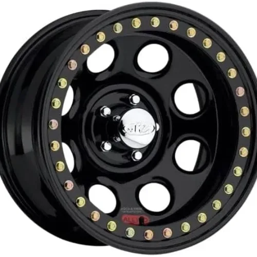 16×8 Raceline RT81 Rock 8 Beadlock Black Steel Wheel 6×5.5 (-19mm)