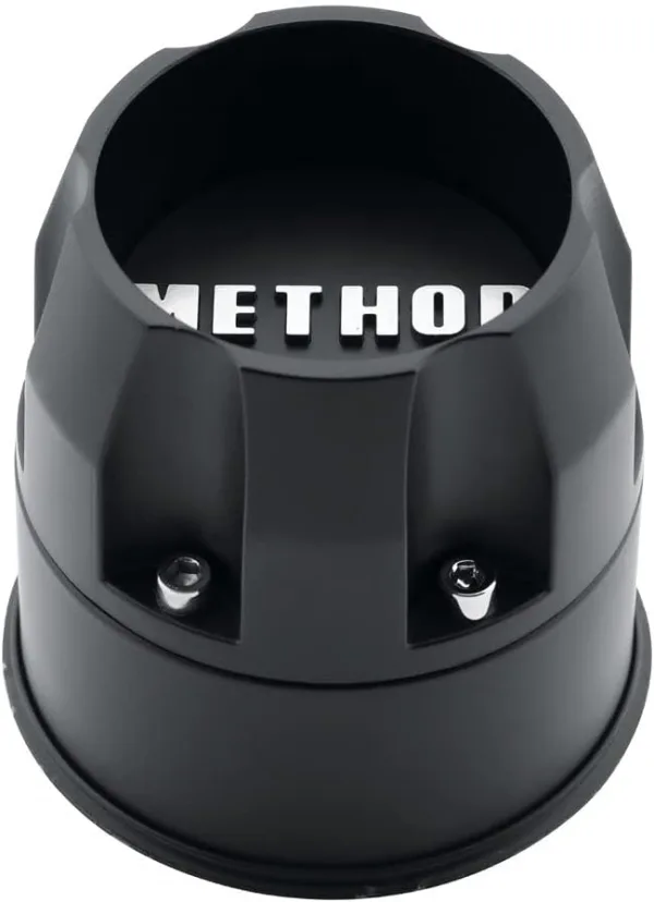 Method Race Wheels Center Cap, Push Through, Black