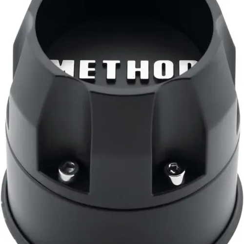 Method Race Wheels Center Cap, Push Through, Black