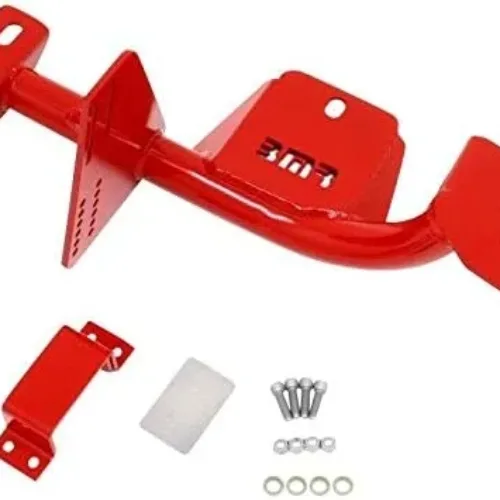 BMR Suspension TCC009R Torque arm relocation crossmember, TH350 / PG, LS1 Red 1993-1997 4th Gen F-Body