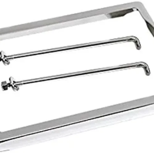Danchuk 312C Chrome Battery Hold Down Kit