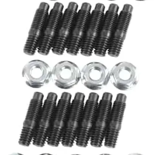 Milodon 81410 Transmission Pan Stud Kit for GM Powerglide, Turbo 350/400, Chrysler Torqueflite 904/727, Ford C4 and C6