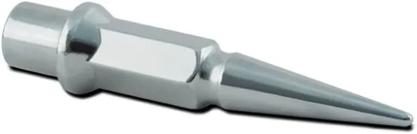Metal Lugz Spiked Lugz - Dually Chrome 14x1.5 Thread 4.9" Overall Length kit Contains 32 Lugs & 1 Key -7004K8 - Image 4