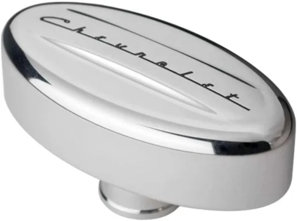 BILLET SPEC Breathers/PCV Breathers, Retro Chevrolet Script