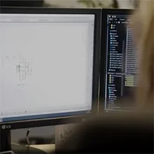 Computer screen showing design of Reese trailer hitch