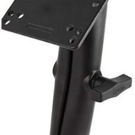 RAM MOUNTS (RAM-101U-D-246 1.5" Diameter Ball Mount with Long Double Socket Arm, 2.5" Round Base (Amps Hole Pattern) and 4.75"
