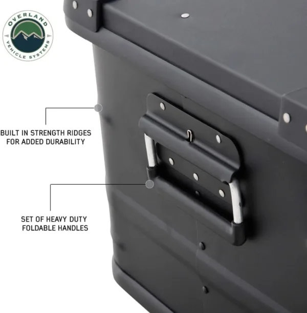 Overland Vehicle Systems Aluminum Box Storage 53QT - Image 6
