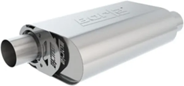 Borla - CrateMuffler Stock SBF 289/302 (Exc. Coyote) ATAK 2.25in Inlet/Outlet Oval Muffler (400835)