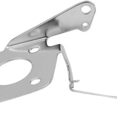 Lokar TRP-4006 Stainless Steel Cable Bracket with Stainless Spring (3 Bolt Stromberg Style Carb)