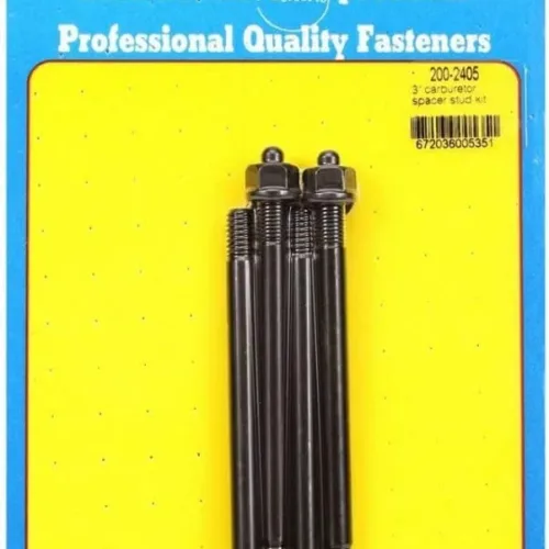 Stud Kit (3″ spacer Black Oxide 4 pieces.)