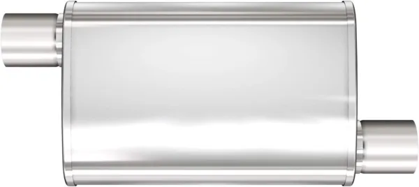 Magnaflow Performance Exhaust 13269 XL 3 Chamber Muffler 4 x 9 in. Oval Body 3 in. Inlet/Outlet 18 in. Body/24 in. Overall