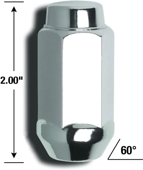 Gorilla Automotive 76197 Duplex Acorn Lug Nuts (9/16" Thread Size) - Image 3