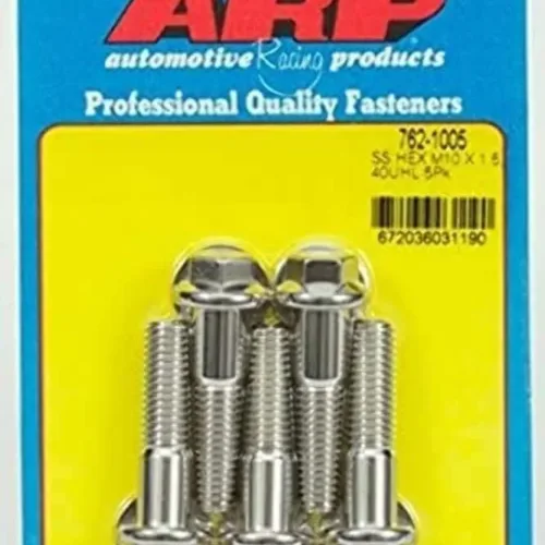 ARP 762-1005 Hex Bolt, M10 x 1.50″, Pack of 5