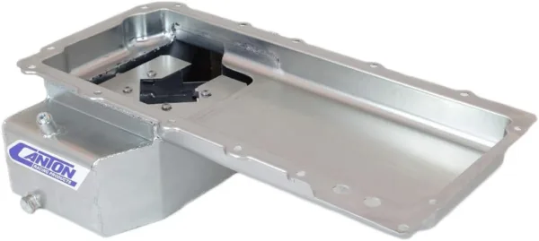 Canton 15-276 Oil Pan Road Race/Drift Front Sump 6-1/2 qt - 5-5/8 in Deep Steel