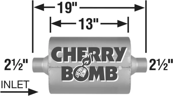 Cherry Bomb 7402 Pro Muffler - Image 4