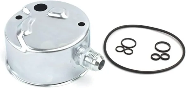 PSC Motor Sports SR2545-12K Power Steering Pump Reservoir Remote Fill Number 12 JIC Feed On Side w/O-Rings Power Steering Pump