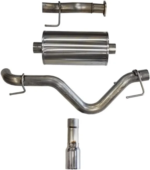 CORSA EXHST 16 19 Toyota Tacoma 3.5L V6, 128" Wheelbase 3.0" Single Side Exit Cat back Exhaust System with Single 4.0" Tip