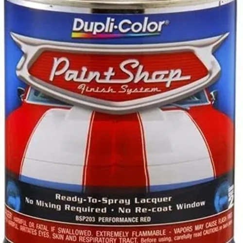 Dupli-Color Paint Shop Finish System Base Coat Performance Red 32 Oz. Quart – Lot of 2