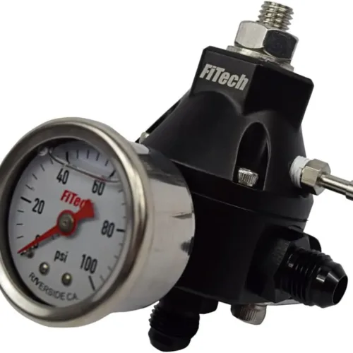 FiTECH FUEL INJECTION Regulator Go Fuel Tight Fit w/Pressure Gauge