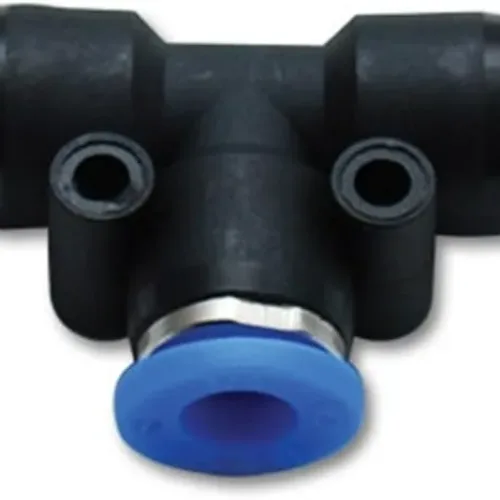 Vibrant Performance Air Hose Fitting Union Tee 3/8in OD Tubing