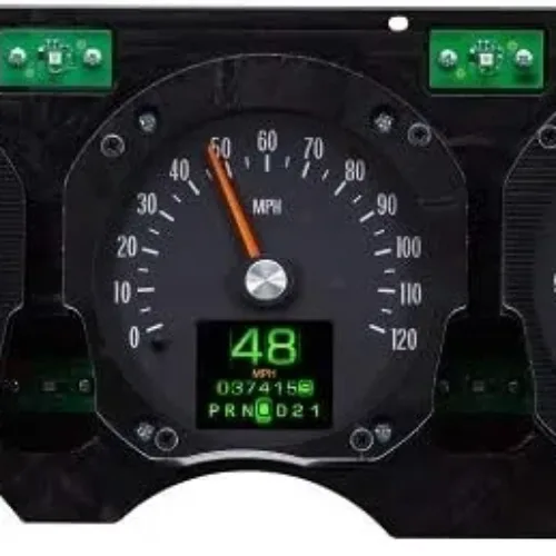 Dakota Digital RTX-70C-CVL-X Retrotech Gauge Instrument System Compatible with 1970-72 Chevy Chevelle SS/Monte Carlo/El Camino