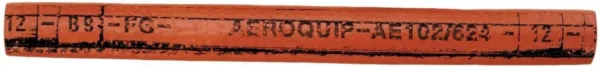 Aeroquip FCS0906 Firesleeve Hose Flame Shield 0.56 in. I.D. 6 ft. Red Firesleeve Hose Flame Shield