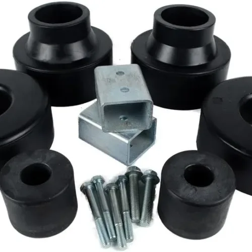 Complete Poly 2 Inch Spacer Kit & Bump Stops Compatible with Grand Cherokee WJ 1999-2004