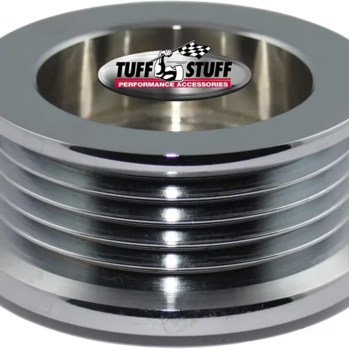 TUFF STUFF ALTERNATOR CHROME PULLEY 5 GRO