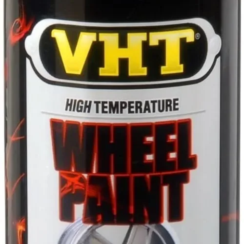 VHT (SP187-6 PK Gloss Black High Temperature Wheel Paint – 11 oz. Aerosol, (Case of 6)