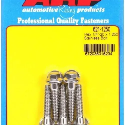 ARP 621-1250 1/4-20 x 1.250 hex SS bolts