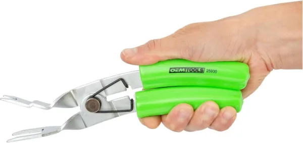 OEMTOOLS 25930 Panel and Trim Clip Pliers, Green - Image 5
