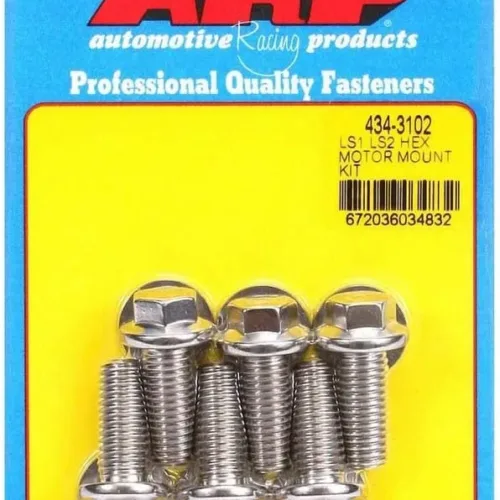 ARP (434-3102) Motor Mount Bolt Kit, Stainless Steel