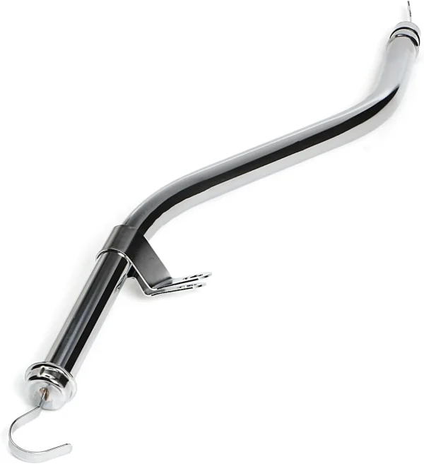 TRANS-DAPT PERFORMANCE - FORD C6 OEM REPLACEMENT CHROME TRANSMISSION DIPSTICK (8599)