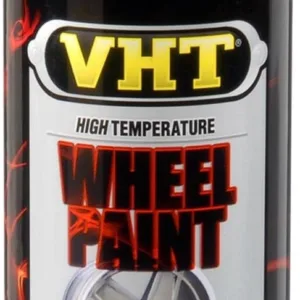 VHT SP183 Satin Black Wheel Paint Can - 11 oz., Model: SP183, Car & Vehicle Accessories / Parts