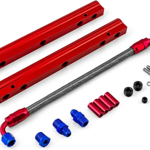 Speedmaster PCE137.1002 Fits Chevy SBC 350 Billet Aluminum Fuel Injector Rail Kit