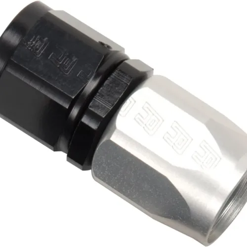 Edelbrock 610053 Hose End – Full Flow Straight 12 Blk/Clr Finish