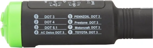 OEMTOOLS 25269 Brake Fluid Tester DOT 3, DOT4 Brake Fluid, DOT 5.1, Brake Tech Tools, Tests Formulas of Brake Fluid for Excess - Image 5