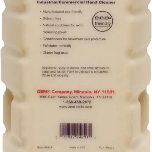 OEMTOOLS 24291 4-Liter Hand Cleaner Refill Bottle