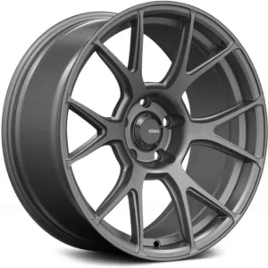 KONIG Ampliform Wheels Dark Metallic Graphite Aluminum (1 x 1. inches /5 x, 1 inches Offset)