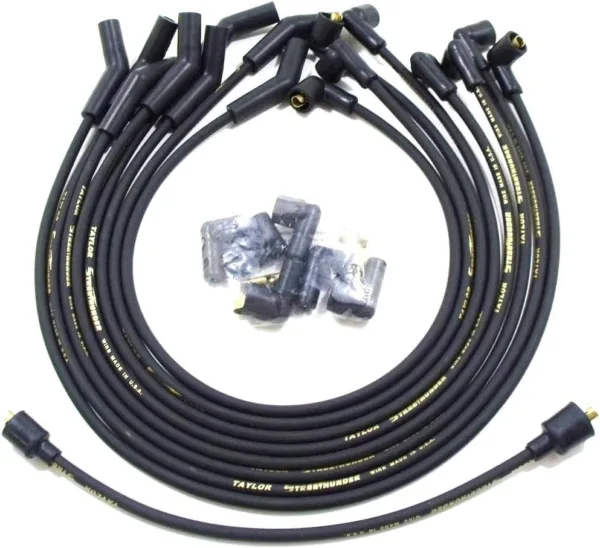 Taylor Cable 51062 Streethunder custom 8 cyl black
