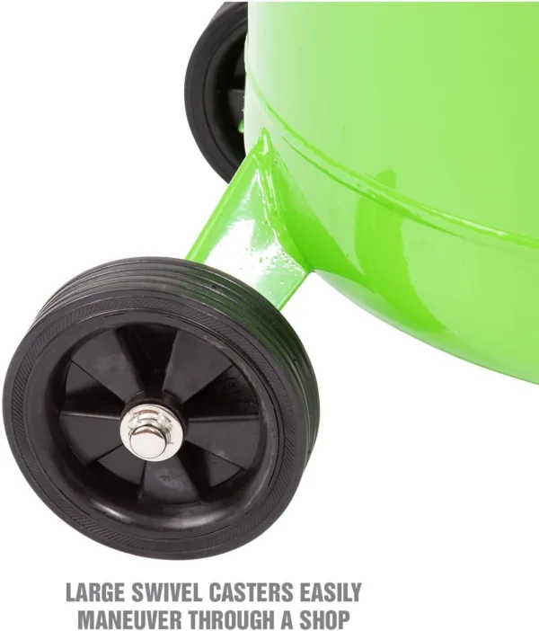 OEMTOOLS 87042 18 Gallon Portable Oil Lift Drain, Waste Oil Drain with Steel Waste Oil Container, Oil Changing, Oil Dolly for - Image 8